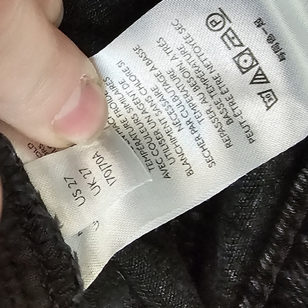 Free People Black Faded High Rise Mom Jean's - Picture 3 of 5
